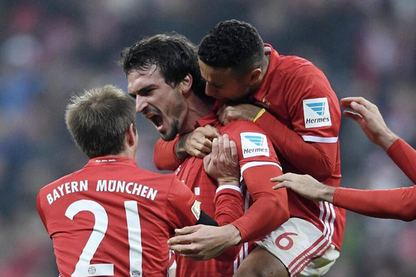 关于拜仁慕尼黑横扫对手，豪取小组头名的信息