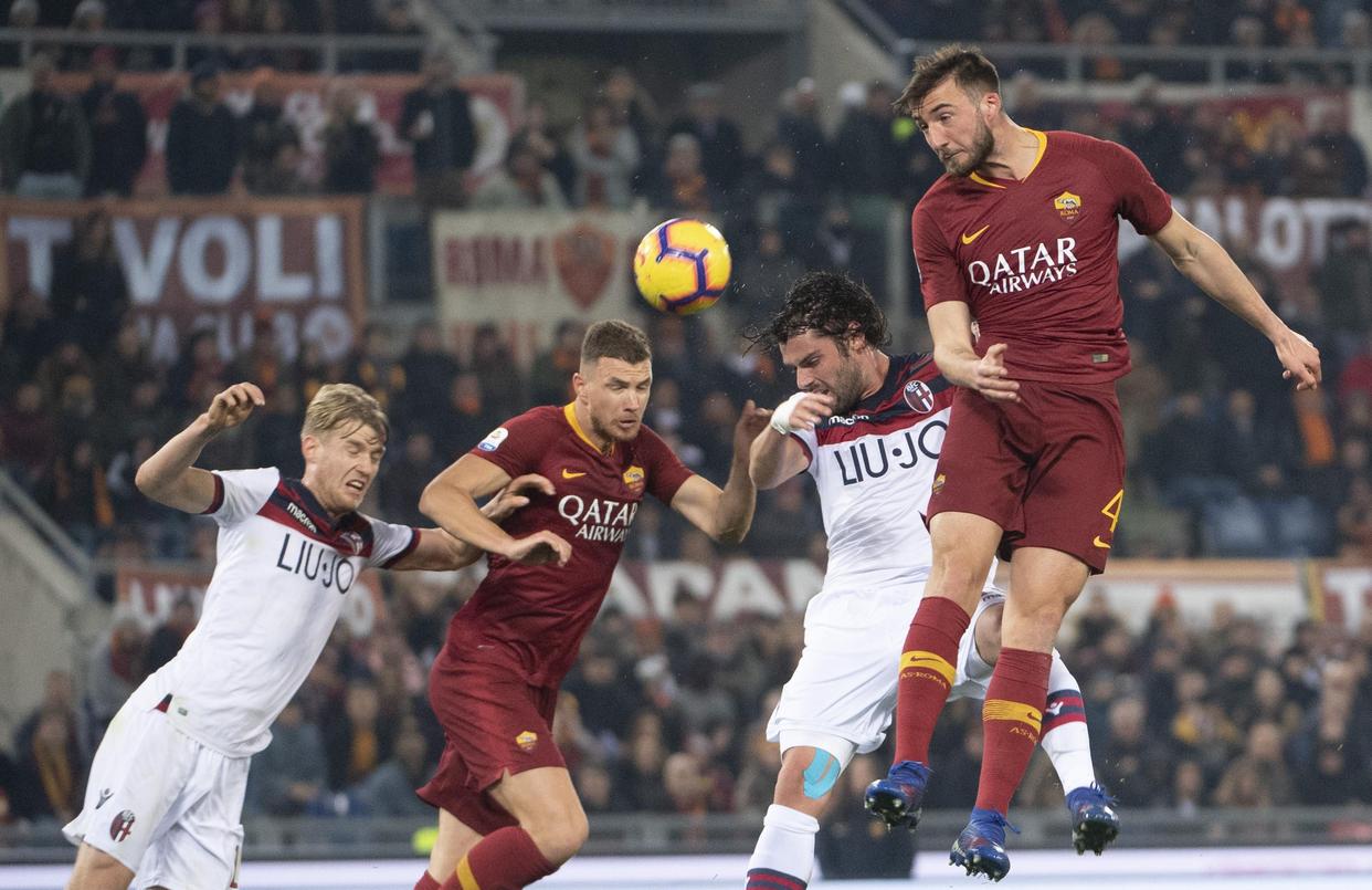 罗马主场落败,欧战资格受威胁 罗马主场落败,欧战资格受威胁