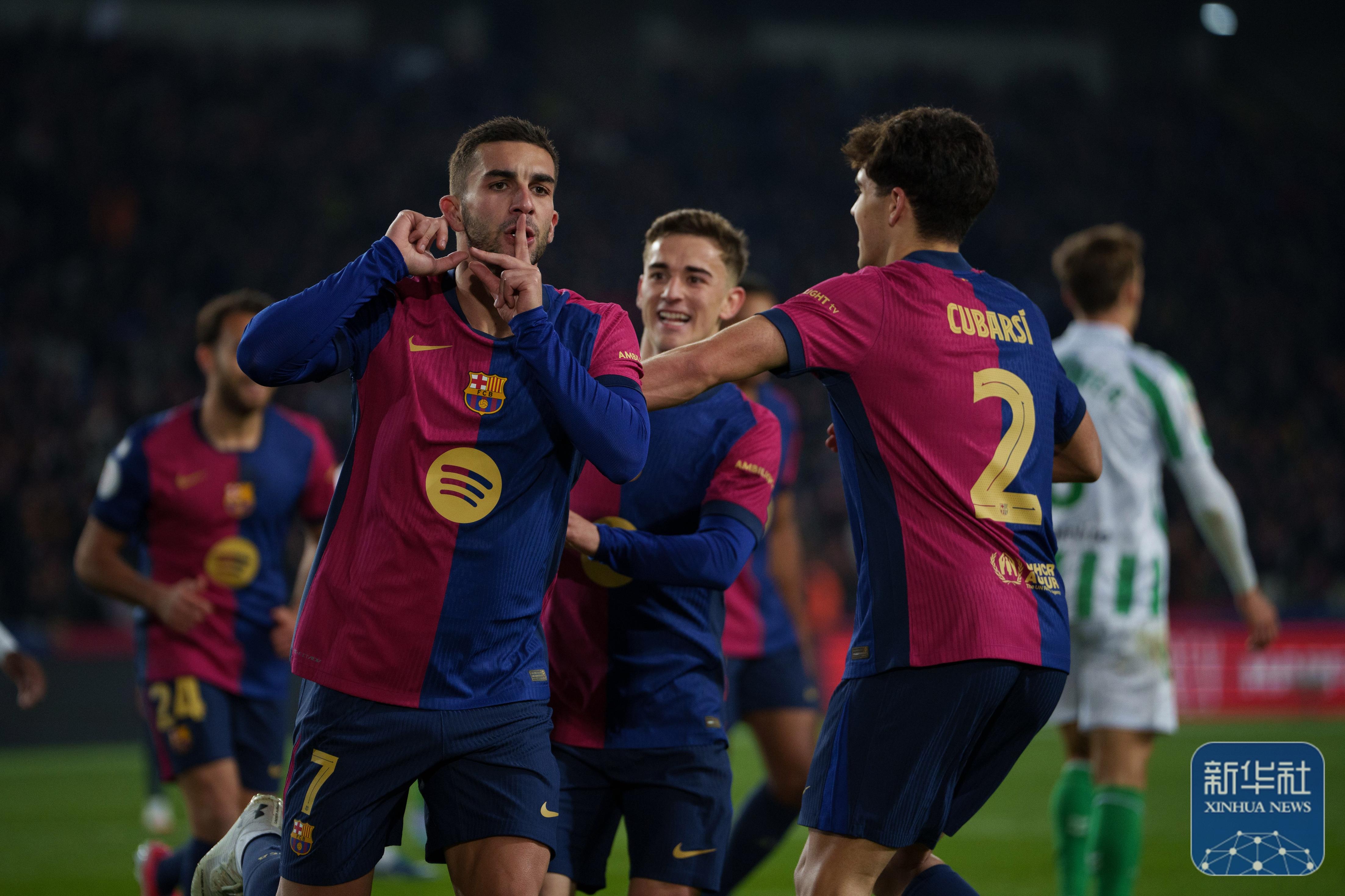 巴塞罗那淘汰对手,锁定半决赛资格! 巴塞罗那淘汰对手,锁定半决赛资格!