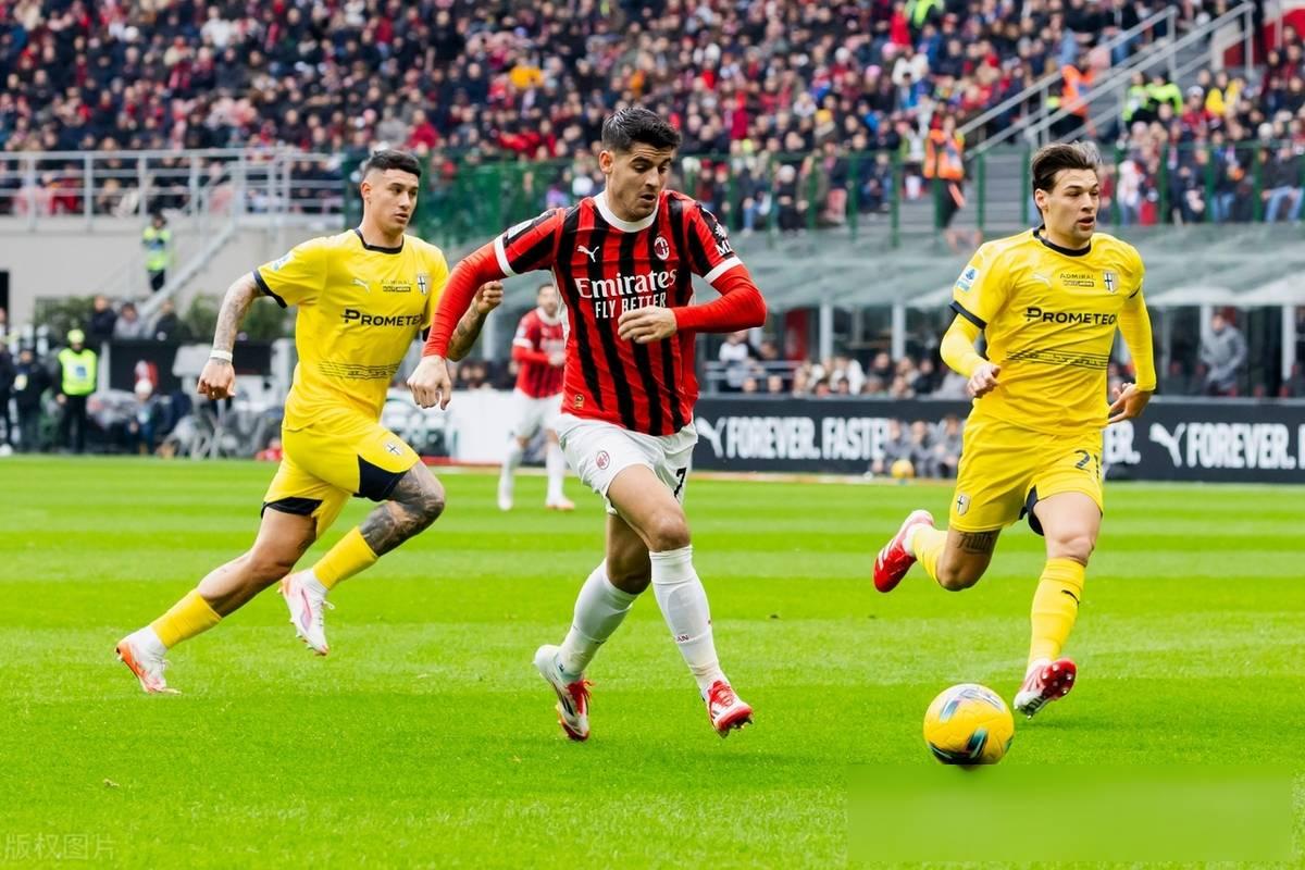 包含帕尔马客场战平AC米兰，延续不败记录的词条